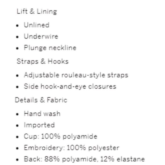 Victorias Secret Sexy Luxe Lingerie Starburst Unlined Plunge Strappy Bra 32DD Ne - Picture 8 of 8